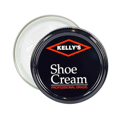 Kelly's Delicate Cream Shoe Polish 1.5 oz - Professional Leather Shoe Cream