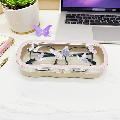 Glasses Case Hard Shell, Cute Sunglasses Case, Glass Cases for Eyeglasses Women, Reading Eye Glass Cases