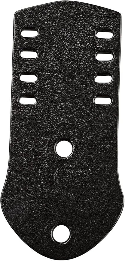 Jay-Pee Police Citation Bar and Badge Holder Four Bars Genuine Leather Black
