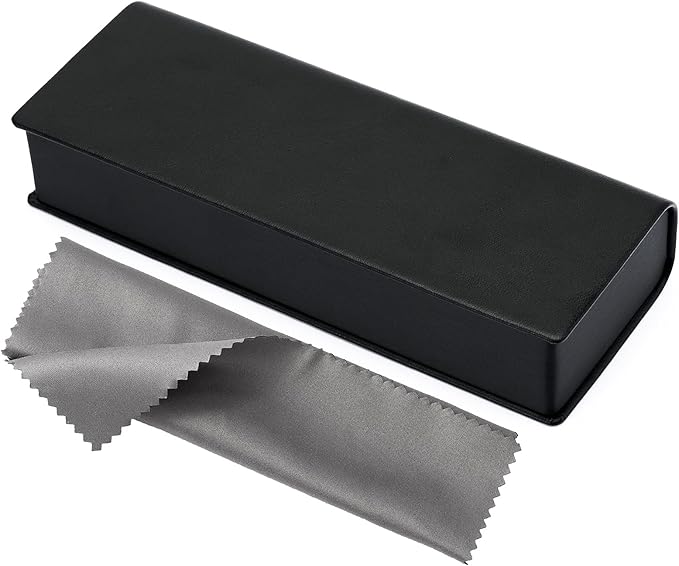 Vemiss Hard Shell Eyeglass Cases, Lightweight Portable Glasses Case for Women Men