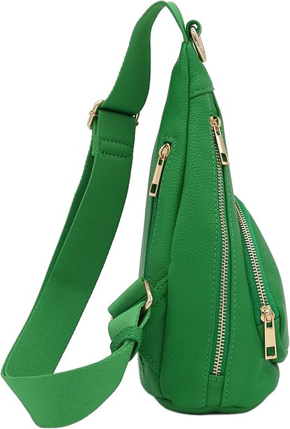 FashionPuzzle Compact Triangle Sling Bag | Compact