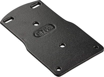 Jay-Pee Police Citation Bar Badge Holder Name Bar Tag Holder One Bar Black Leather