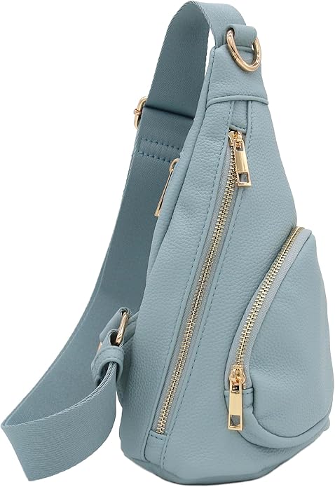 FashionPuzzle Compact Triangle Sling Bag | Compact