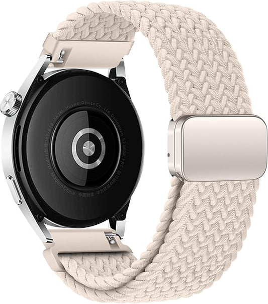 Mazoft Braided Sport Band Compatible with Samsung Galaxy Watch Band 7/FE/6/5/4/3 & Watch 5 Pro & 6/4 Classic &Gear S3/S2, 20mm & 22mm watch band for Samsung Watch 47mm 46mm 45mm 44mm 40mm 43/42/41mm