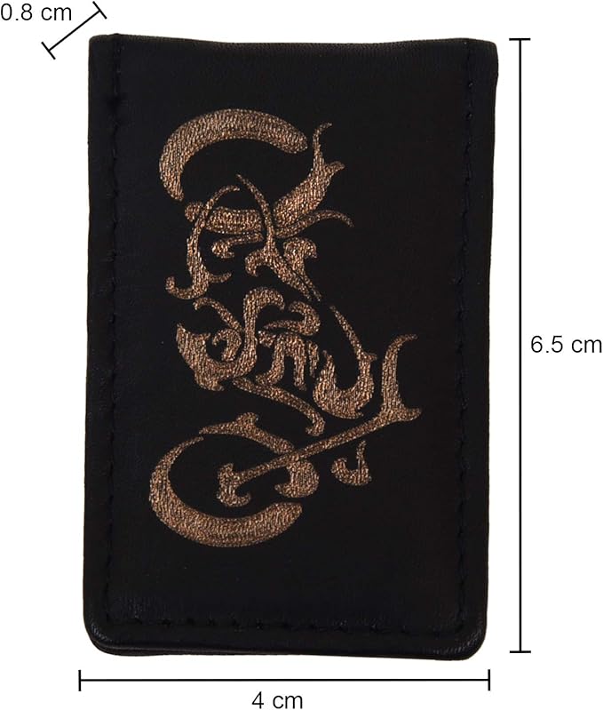 LB LEATHERBOSS Men's New Leather Strong Magnetic Money Clip