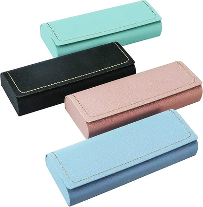 VisionGlobal Hard Shell Eyeglass Case for Eyeglasses and Sunglasses for Men/Women and Kids