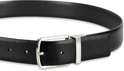 Calvin Klein Men’s Reversible Leather Belt - 2‑in‑1 Versatile Modern Style