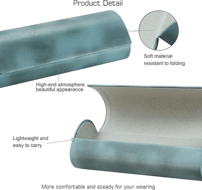 VisionGlobal Hard Shell Eyeglass Case for Eyeglasses and Sunglasses for Men/Women and Kids