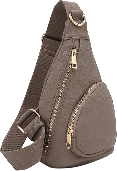 FashionPuzzle Compact Triangle Sling Bag | Compact