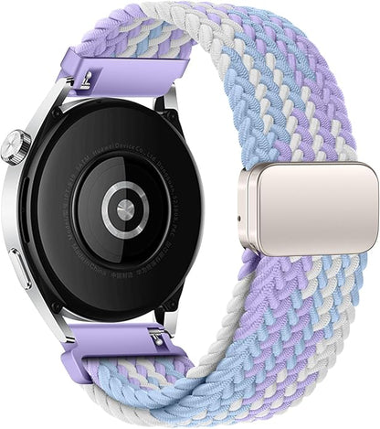 Mazoft Braided Sport Band Compatible with Samsung Galaxy Watch Band 7/FE/6/5/4/3 & Watch 5 Pro & 6/4 Classic &Gear S3/S2, 20mm & 22mm watch band for Samsung Watch 47mm 46mm 45mm 44mm 40mm 43/42/41mm