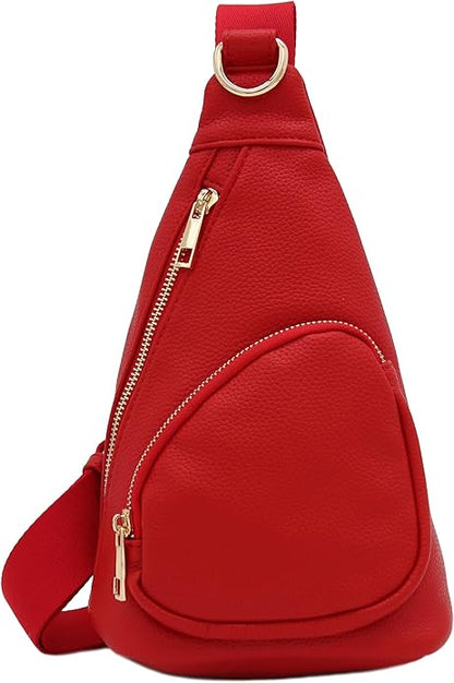 FashionPuzzle Compact Triangle Sling Bag | Compact