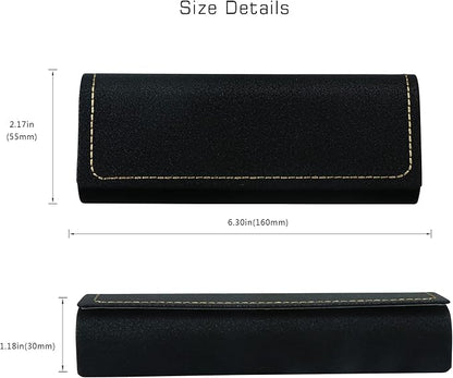 VisionGlobal Hard Shell Eyeglass Case for Eyeglasses and Sunglasses for Men/Women and Kids