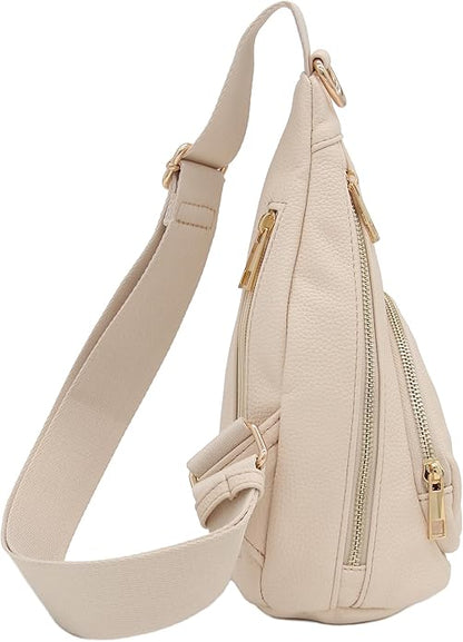 FashionPuzzle Compact Triangle Sling Bag | Compact