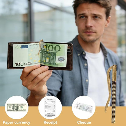 75mm Money Clip, 10PCS Spring Money Clip Wallet Spring Clip Wallet Money Clip Metal Cash Clip