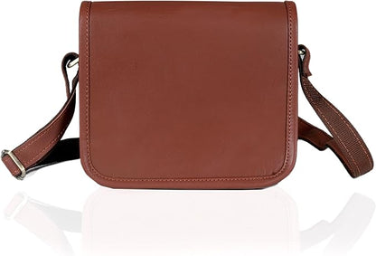 11 inch Small Crossbody Shoulder Genuine Leather iPad/Tablet Vintage Messenger Bag For 10.5 inch iPad Pro for Women & Men