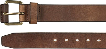 Lucky Brand Men's Jeans Leather Belt| Classic| Casual| Dress| Everyday| American Heritage| Genuine Leather| Metal Buckle