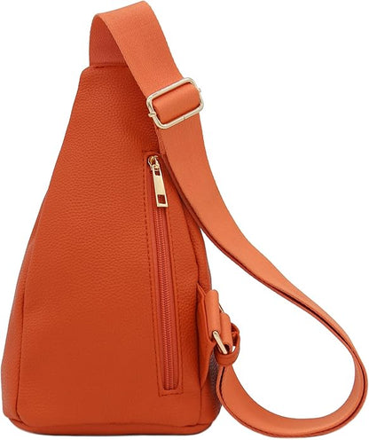 FashionPuzzle Compact Triangle Sling Bag | Compact