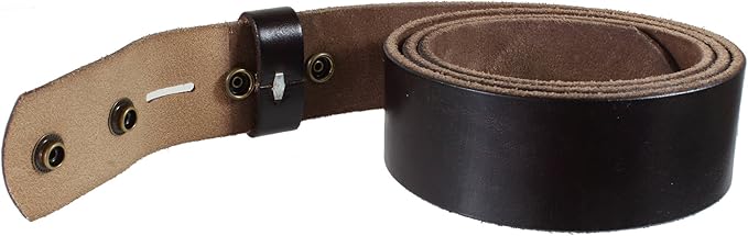 Gelante Genuine Full Grain Leather Belt Strap without Belt Buckle