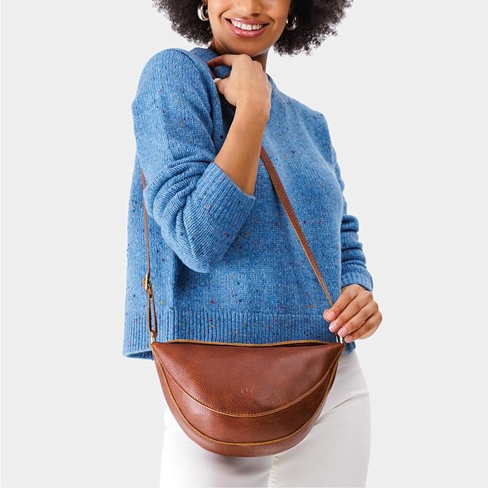 Portland Leather Goods Koala Sling Bag – Leather Sling with Adjustable Strap – Handmade from the Finest Full-Grain Hides