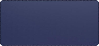 Satechi Vegan Leather Desk Mat, Large Mouse Pad Scratch and Water Resistant, Easy to Clean, Desk Pad for Office and Home, 26.8” x 12.4” x 0.1” - Future Dusk