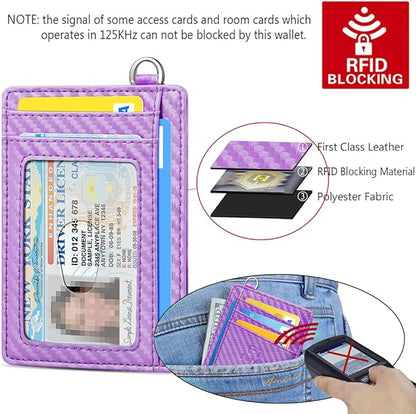 FurArt Slim Minimalist Wallet, Front Pocket Wallets, RFID Blocking, Credit Card Holder for Men