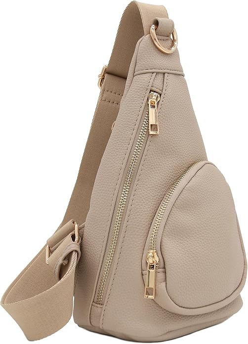 FashionPuzzle Compact Triangle Sling Bag | Compact