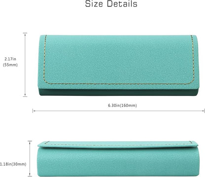 VisionGlobal Hard Shell Eyeglass Case for Eyeglasses and Sunglasses for Men/Women and Kids