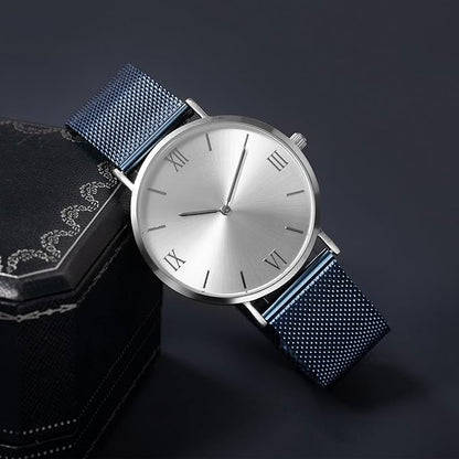 EACHE Stainless Steel Mesh Watch Band for Men Women, Quick Release Mesh Watch Straps 12mm 14mm 16mm 18mm 20mm 22mm