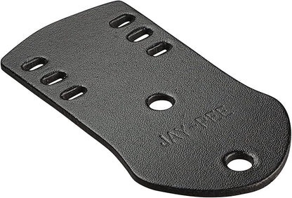 Jay-Pee Police Citation Bar and Badge Holder Three Bars Genuine Leather Black