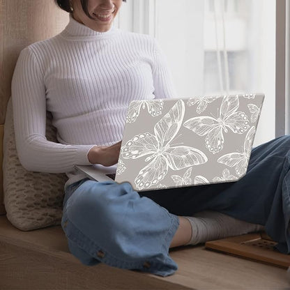 KEROM Compatible with MacBook Pro 13 inch Case 2022-2016 Release M2 M1 A2338 A2289 A2251 A2159 A1989 A1706, Plastic Hard Shell Case & Keyboard Cover, Has Logo Cutout, Butterfly