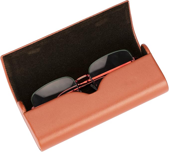 Vemiss Hard Shell Eyeglass Cases, Lightweight Portable Glasses Case for Women Men