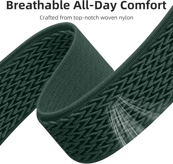 GEAK 18mm Quick Release Replacement Wristband Compatible with Garmin Venu 4 Watch Band 41mm, Soft Nylon Breathable Sport Strap for Venu 2S 3S/Vivoactive 4S Watch Band/Forerunner 265s/255s Men Women