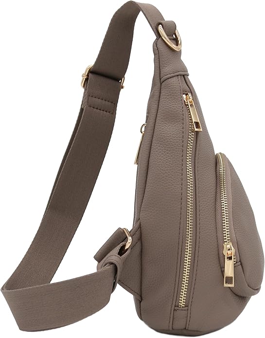 FashionPuzzle Compact Triangle Sling Bag | Compact