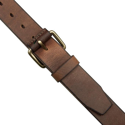 Lucky Brand Men's Jeans Leather Belt| Classic| Casual| Dress| Everyday| American Heritage| Genuine Leather| Metal Buckle