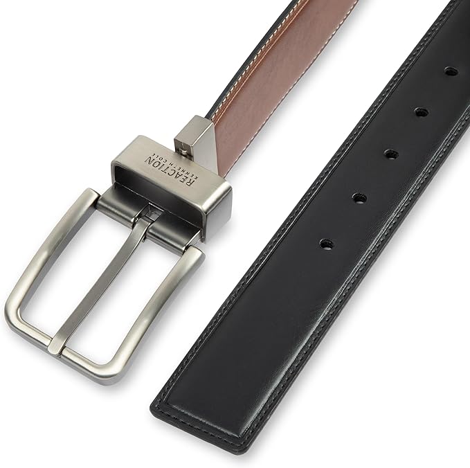 Kenneth Cole REACTION Men's 2-in-1 Reversible Dress Belt