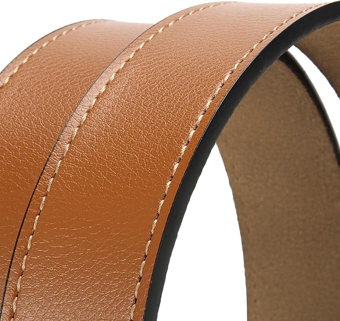 CHAOREN Mens Belts Leather - 35mm Genuine Leather Belt for Jeans - Men Gift for Casual Dress