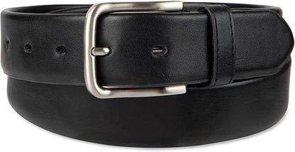 Dockers Men's Leather Casual Belt, Everyday Style (Regular and Big & Tall Sizing)