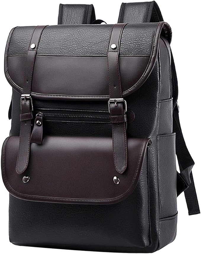 Laptop Backpack Stylish Waterproof Laptop Bag for Business Work Weekender Travel, black