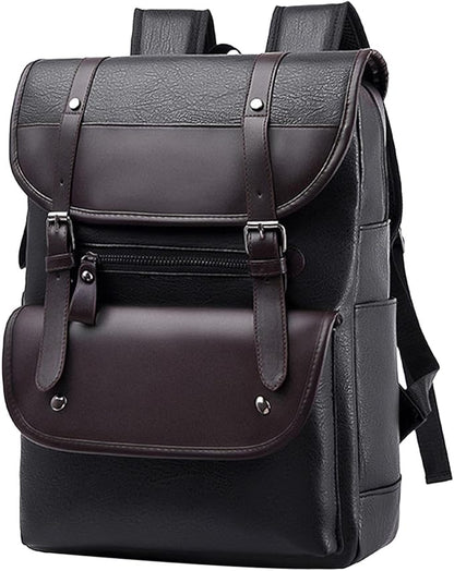 Laptop Backpack Stylish Waterproof Laptop Bag for Business Work Weekender Travel, black