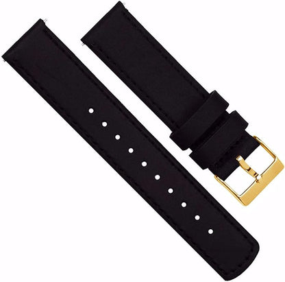 BARTON WATCH BANDS - Top Grain Leather Watch Bands Compatible with Apple Watch Models - 1, 2, 3, 4, 5, 6, 7, 8, 9, 10, SE, Ultra & Ultra 2