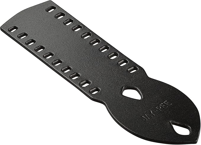 Jay-Pee Police Citation Bar and Badge Holder Ten Bars Genuine Leather Black