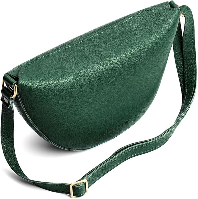 Portland Leather Goods Koala Sling Bag – Leather Sling with Adjustable Strap – Handmade from the Finest Full-Grain Hides