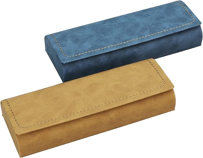 VisionGlobal Hard Shell Eyeglass Case for Eyeglasses and Sunglasses for Men/Women and Kids