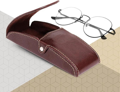 Orsus Hard Glasses Eyeglass Case with Belt Clip, Belt Waist Hard Sunglasses Case 6x2 Inches