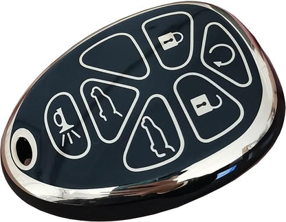 for Chevrolet Key Fob Cover Fit for Chevy Suburban Tahoe Traverse Buick Enclave Cadillac Escalade GMC Yukon