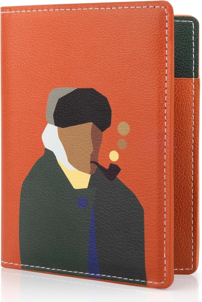 Passport Holder for Travel Essentials, Passport Wallet Cover Case for Travel Must Haves Accessories, Passport Book Holders for Women & Men, 5.7" x 4.1"