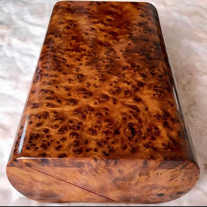 Hand Carved Wooden Multipurpose Keepsake Jewelry Decorative Art Box Storage Organizer (Large wood Box,Antique) (SQUARE XLARGE)