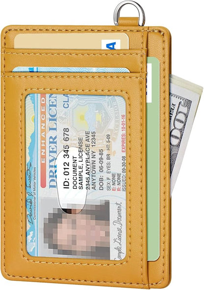 FurArt Slim Minimalist Wallet, Front Pocket Wallets, RFID Blocking, Credit Card Holder for Men