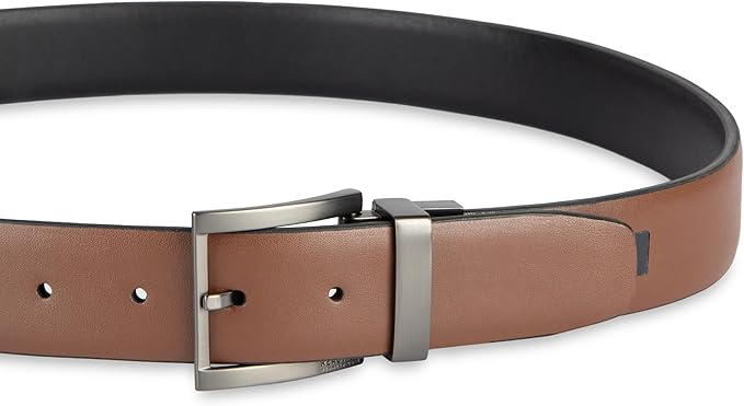 Kenneth Cole REACTION Men's 2-in-1 Reversible Dress Belt