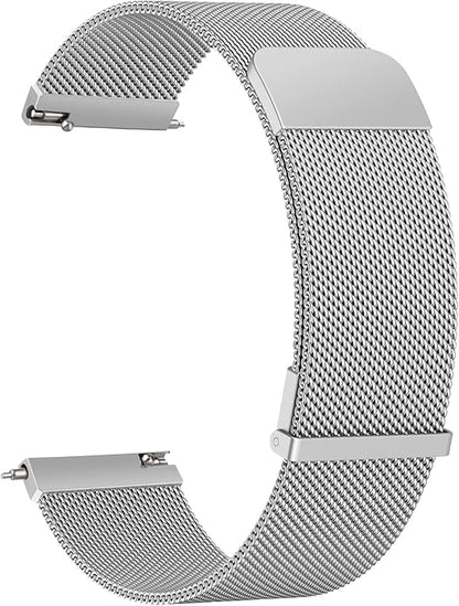 Meliya Metal Watch Bands, 20mm 22mm Quick Release Watch Strap, Stainless Steel Mesh Replacement band for Women Men